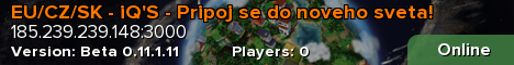 EU/CZ/SK - iQ'S - Pripoj se do noveho sveta!
