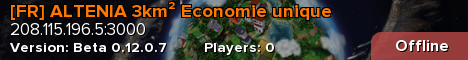 [FR] ALTENIA 3km² Economie unique